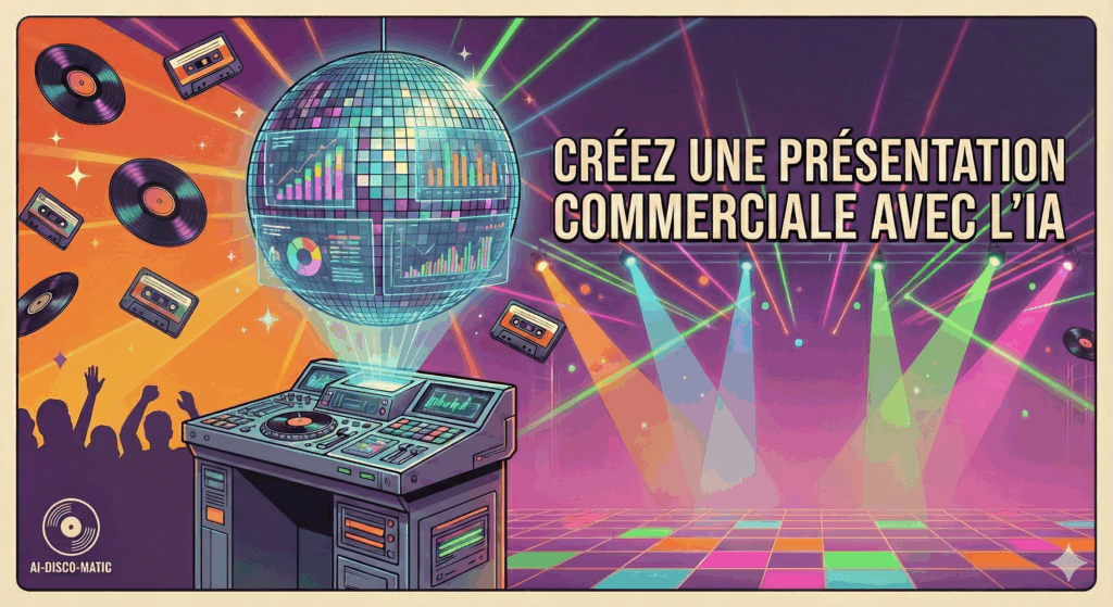 faire une présentation commerciale avec l'IA